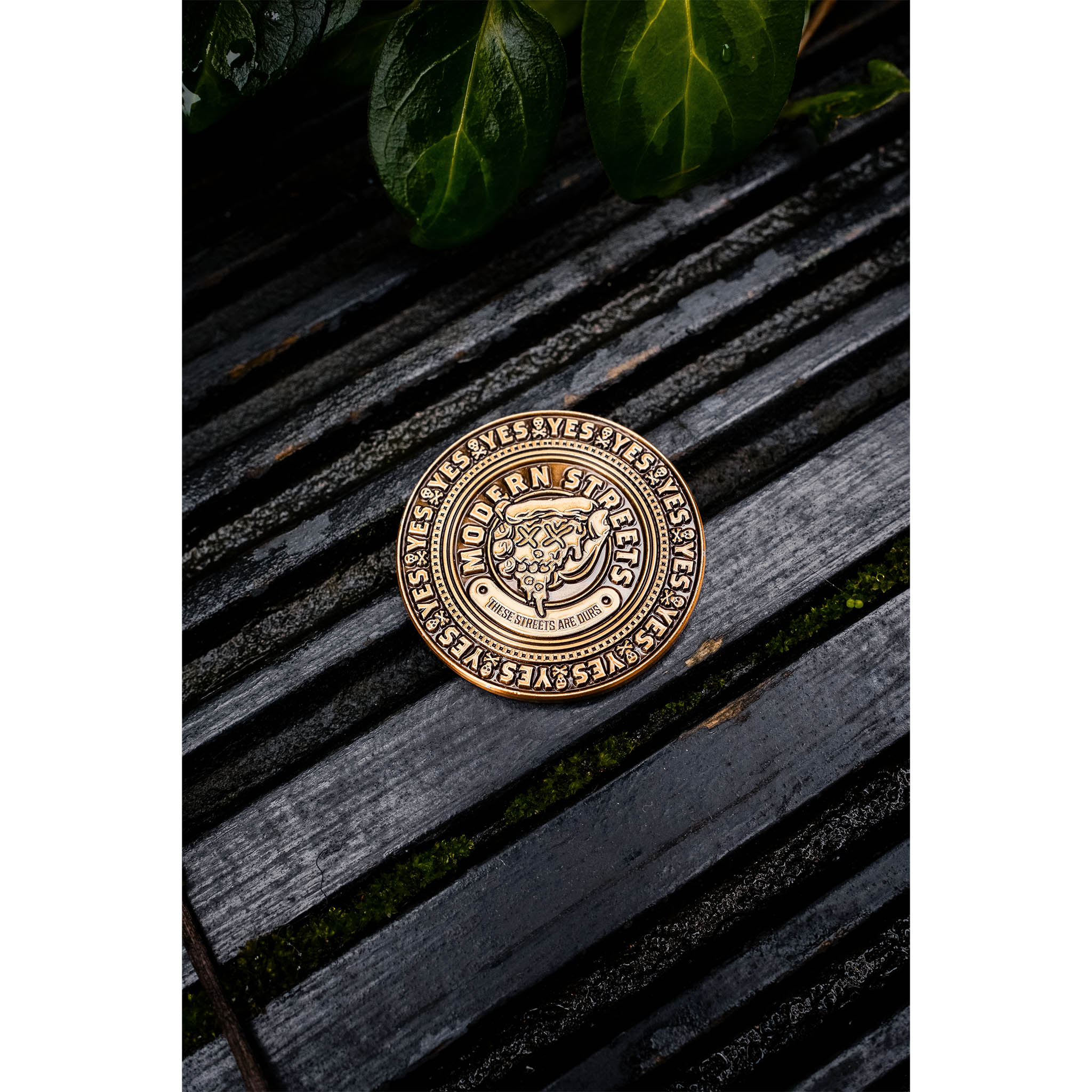 Decision Coin - Antique Gold