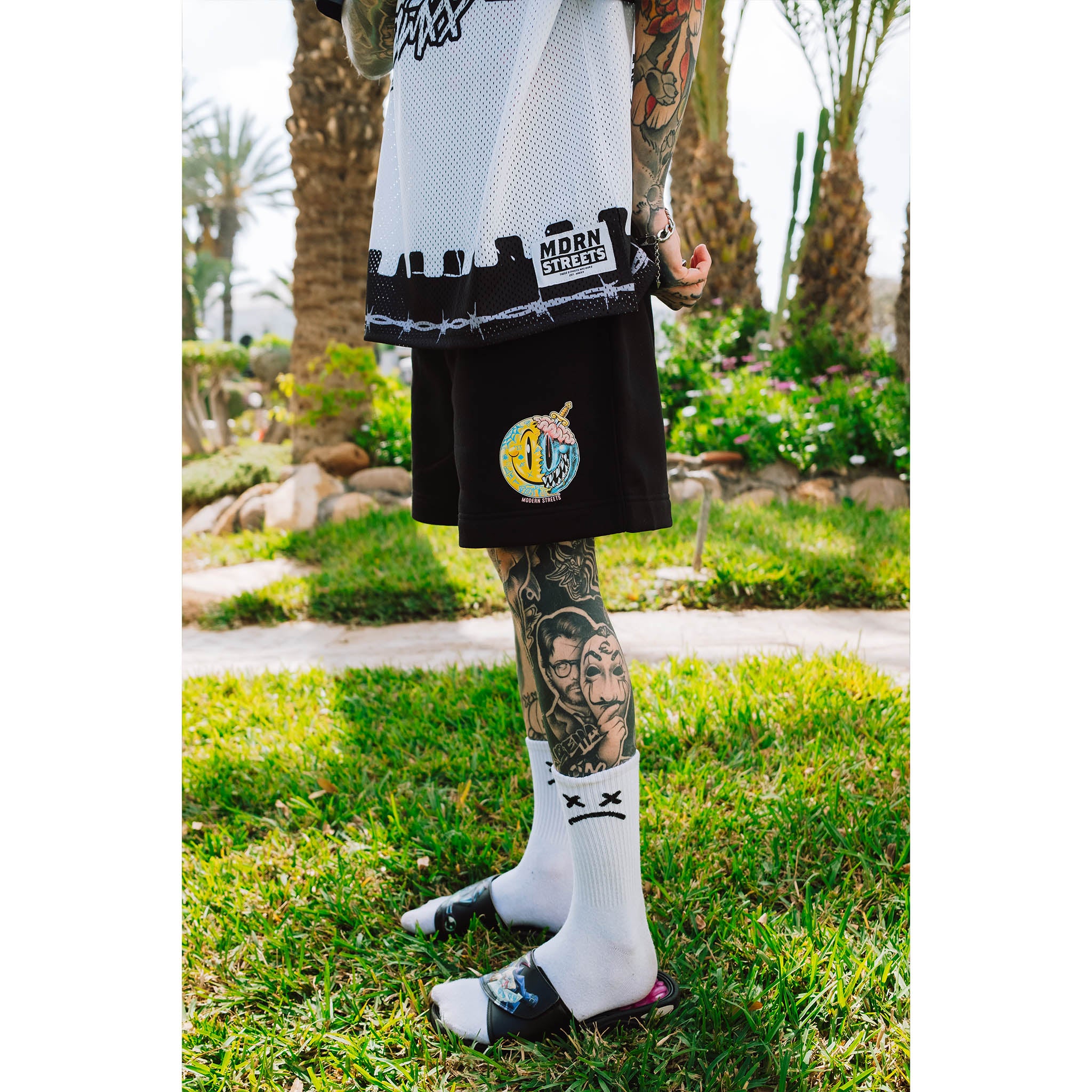 Smilie Sweat-Shorts