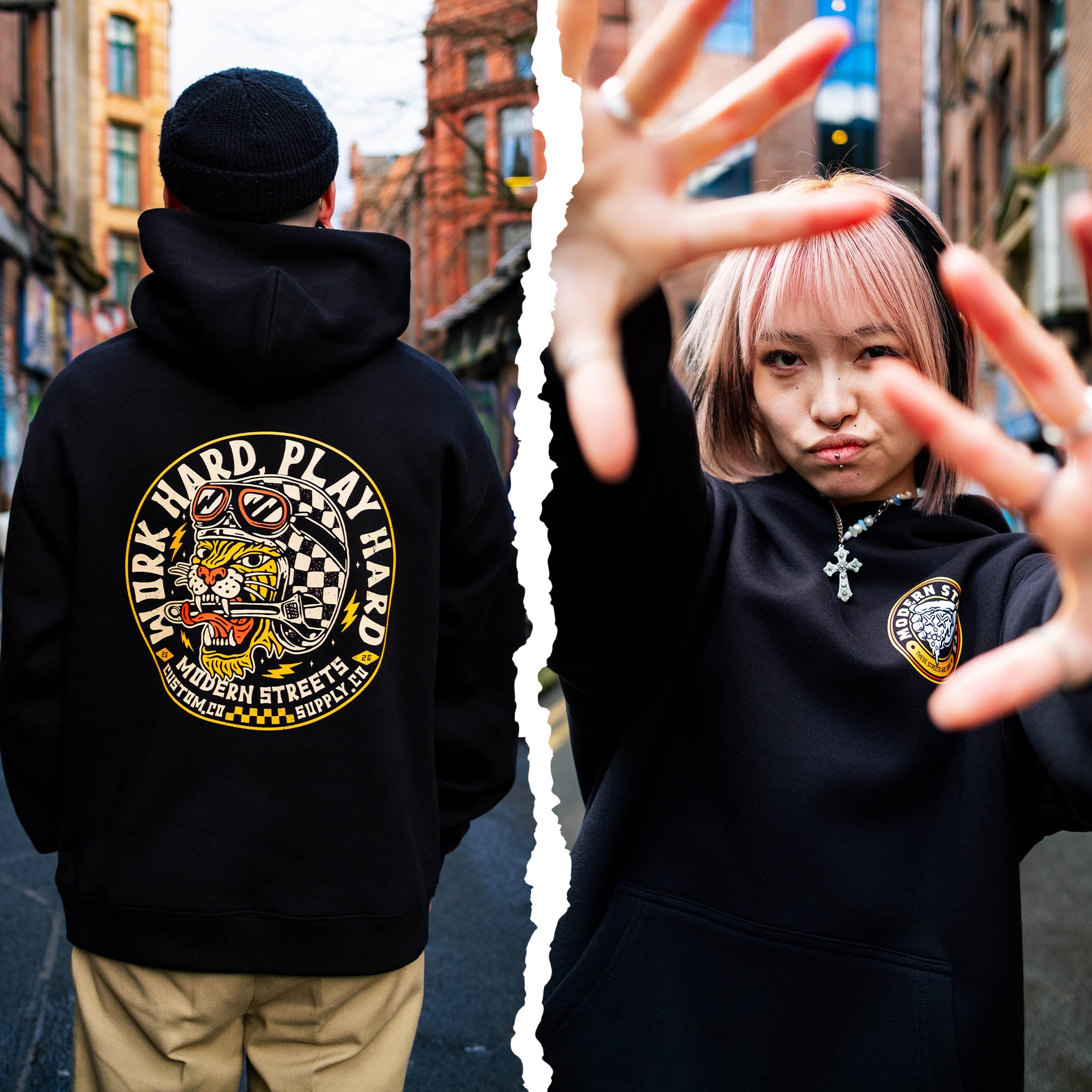 Work Hard Play Hard Hoodie*