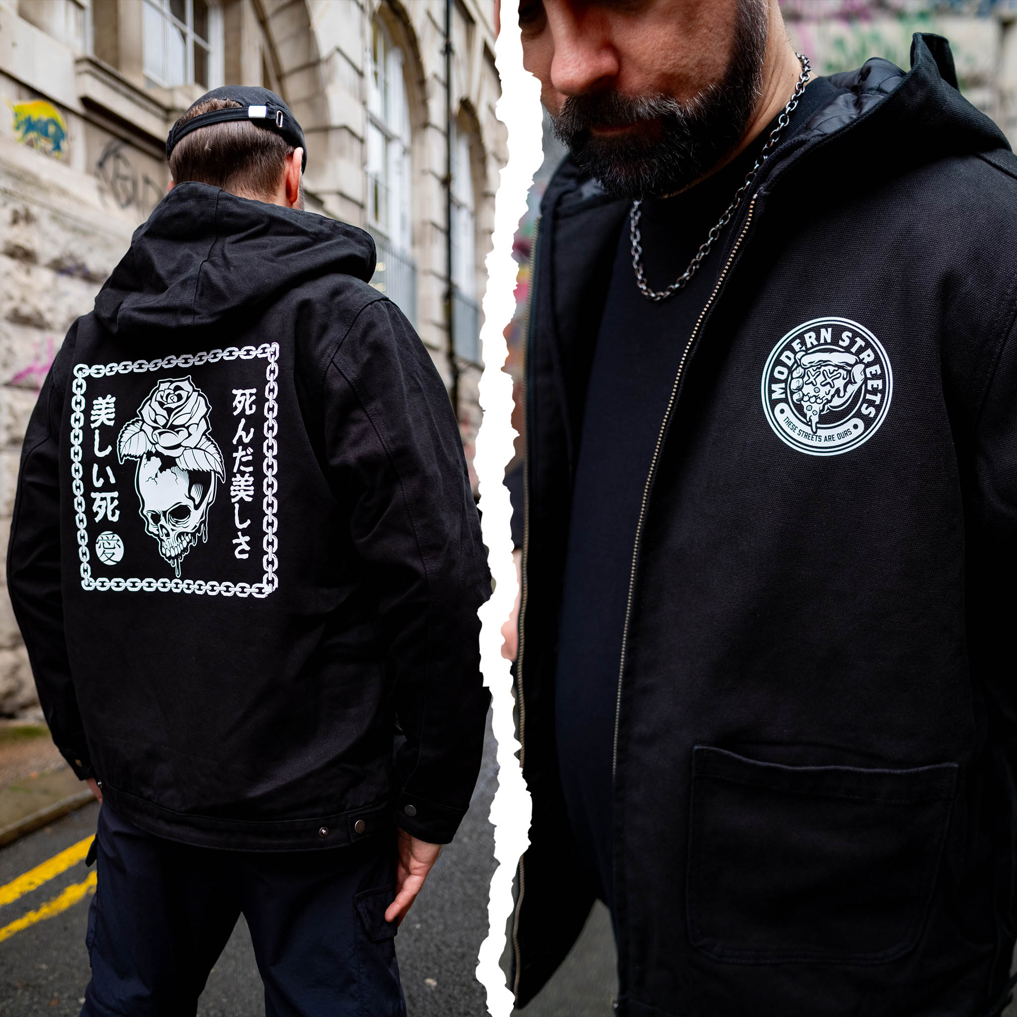 Beautiful Death Canvas Jacket*