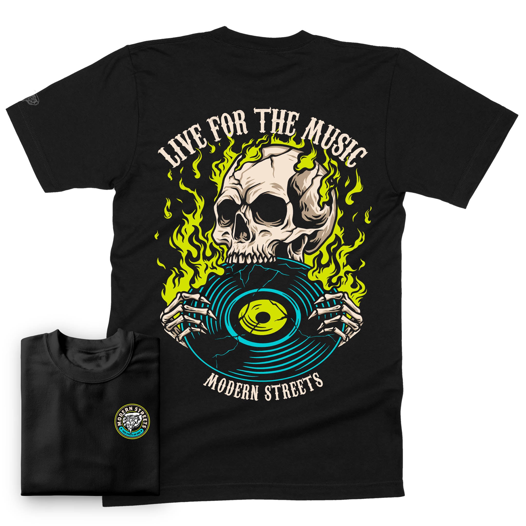 Live For The Music T-Shirt