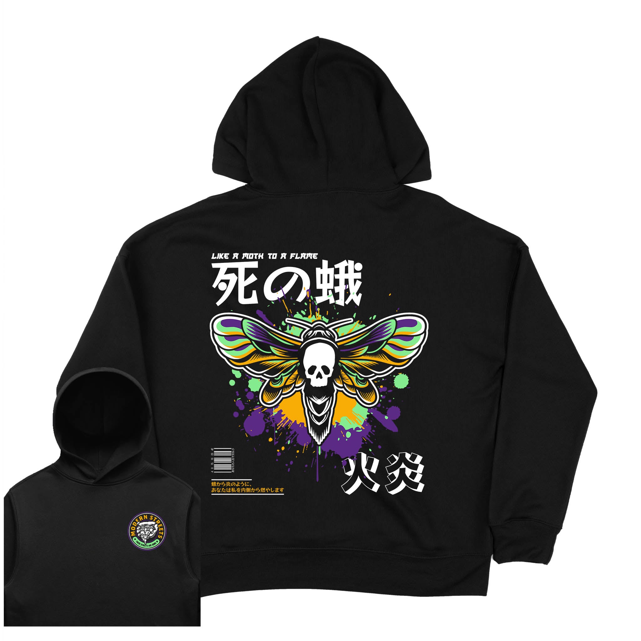 Like A Moth To A Flame Hoodie*