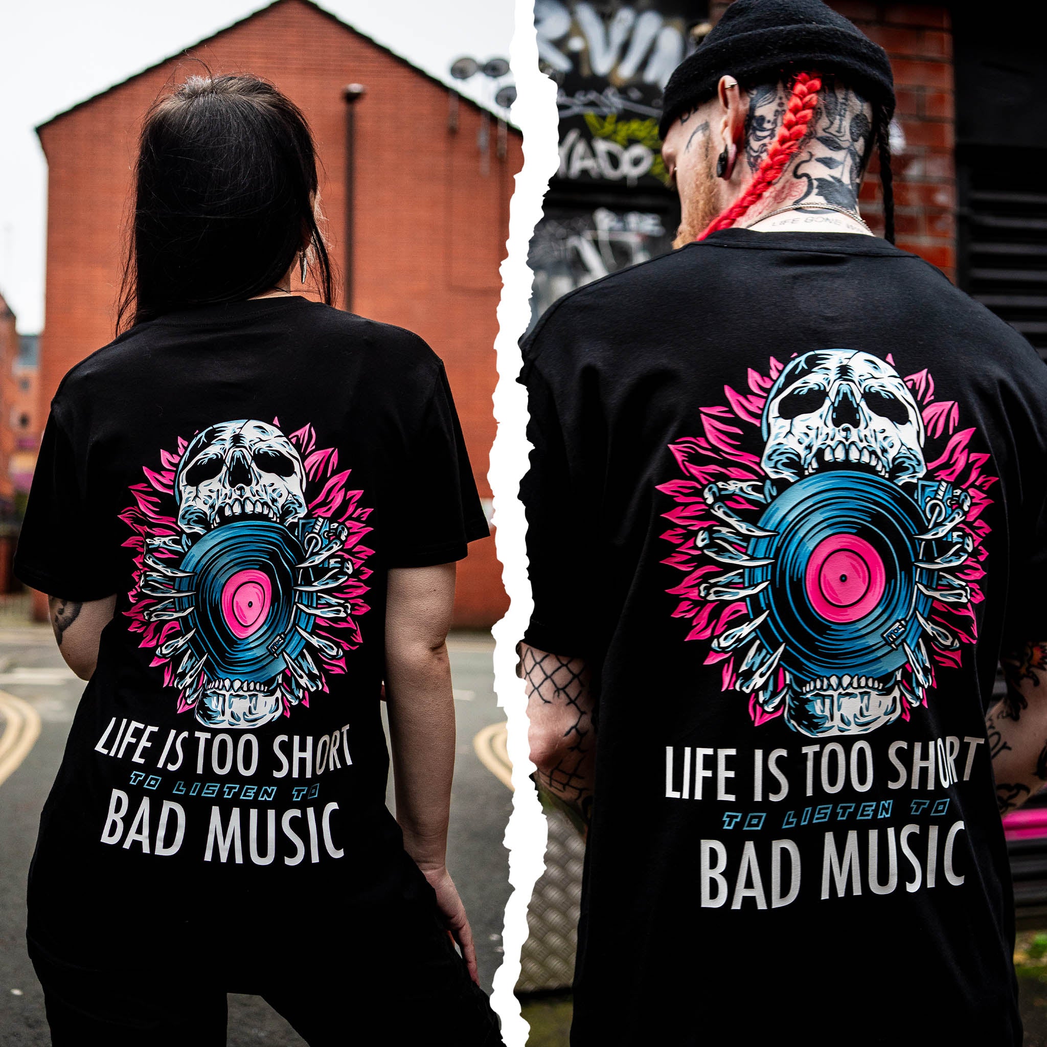 Life Is Too Short To Listen To Bad Music T-Shirt