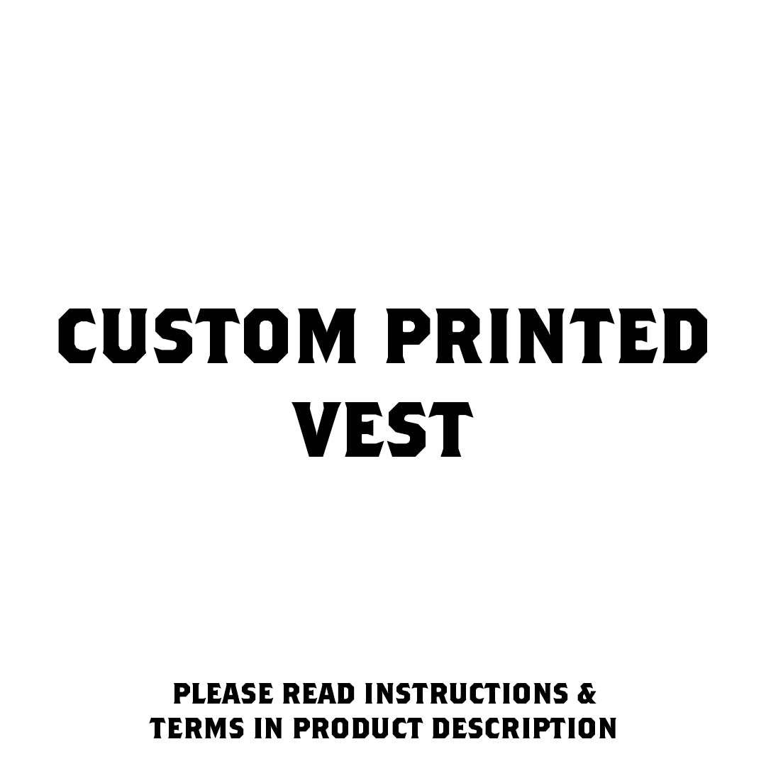 Custom Vest Print