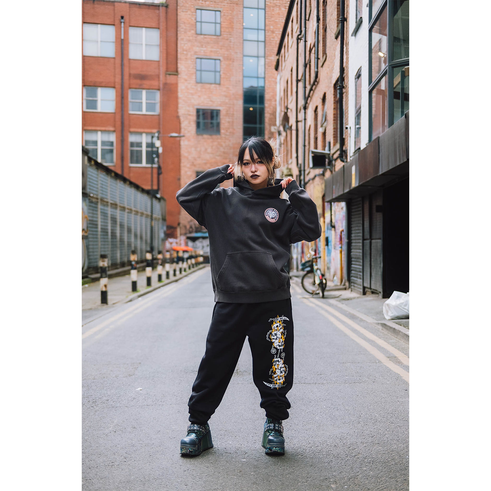 Crazy 88 Faded Hoodie