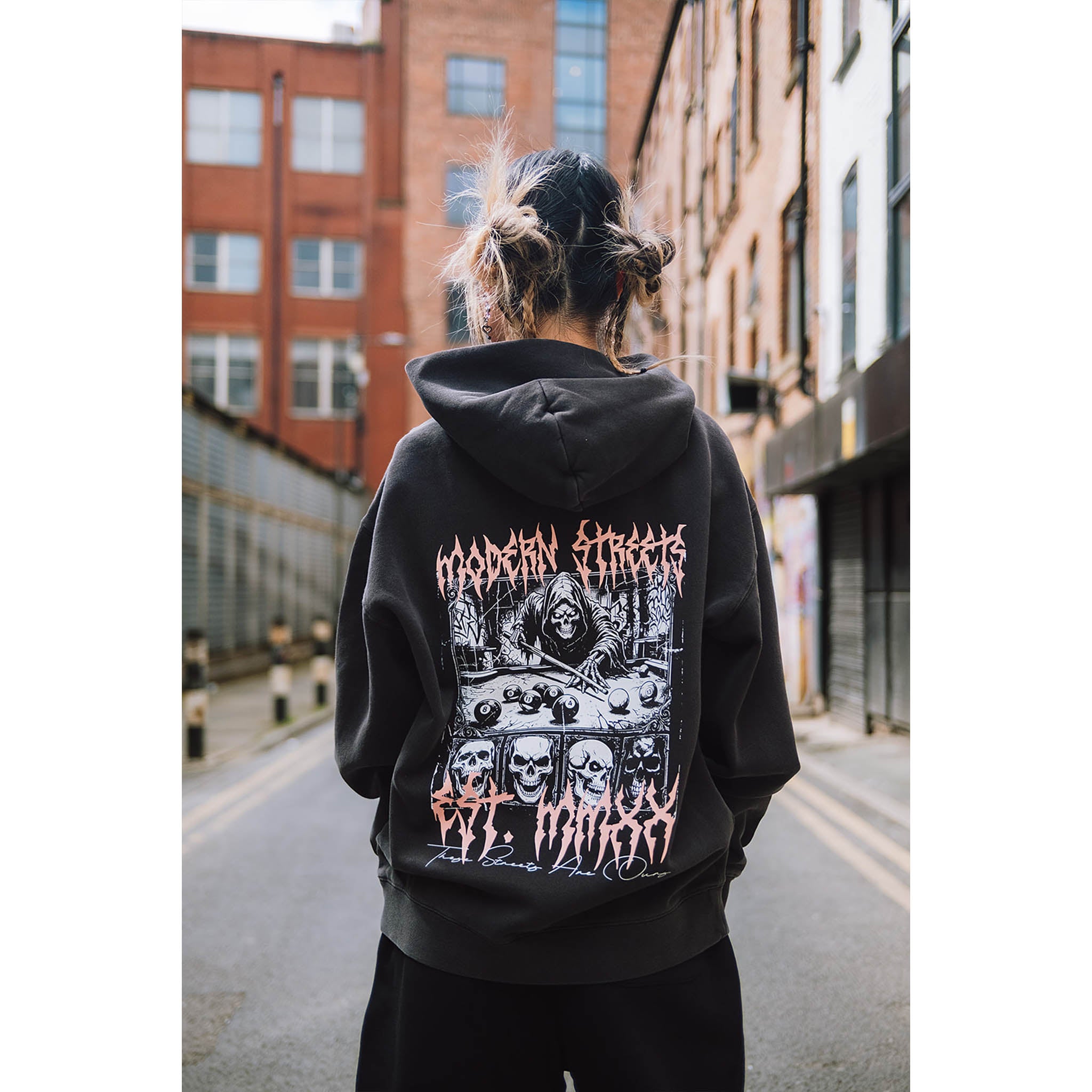 Crazy 88 Faded Hoodie