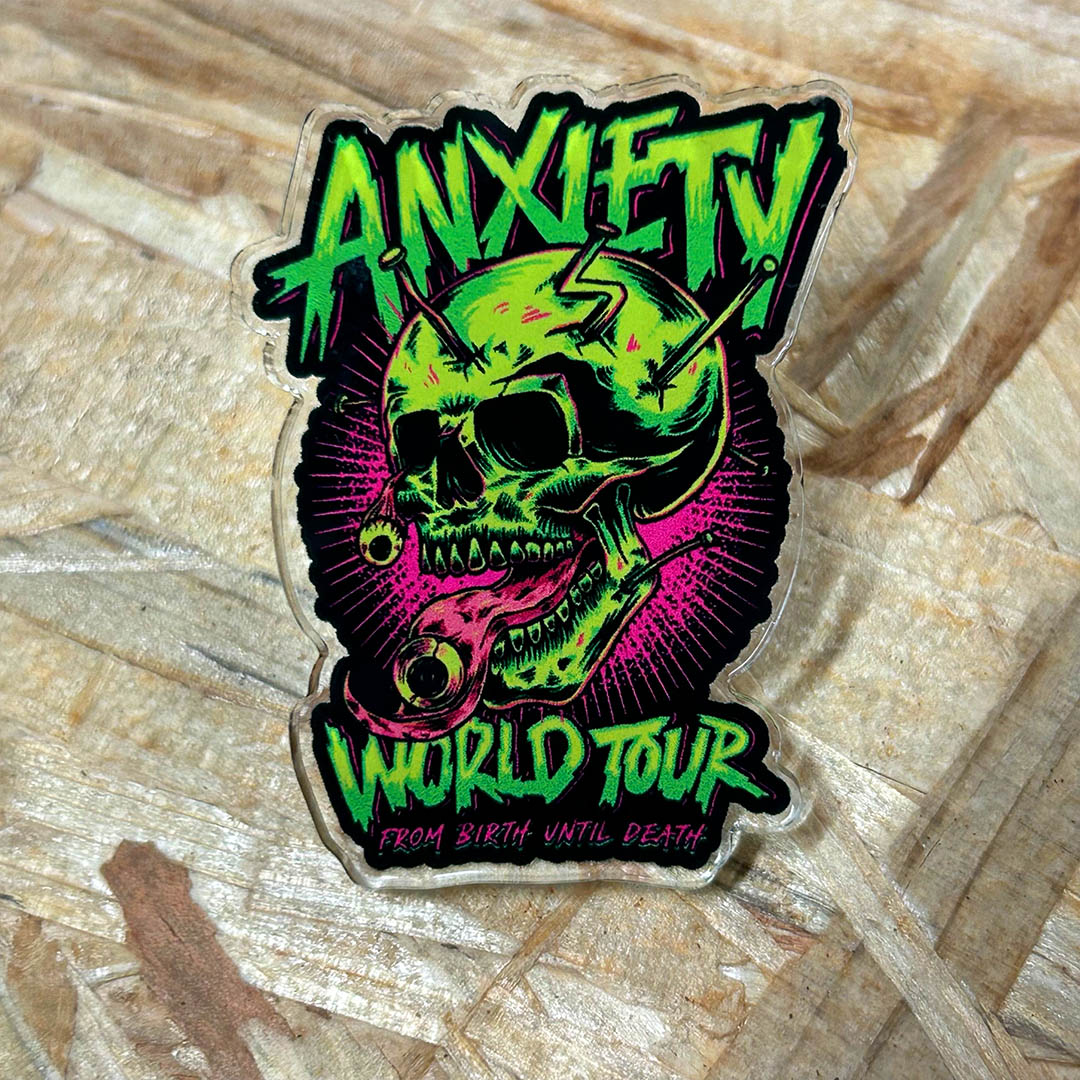 Anxiety World Tour Pin Badge