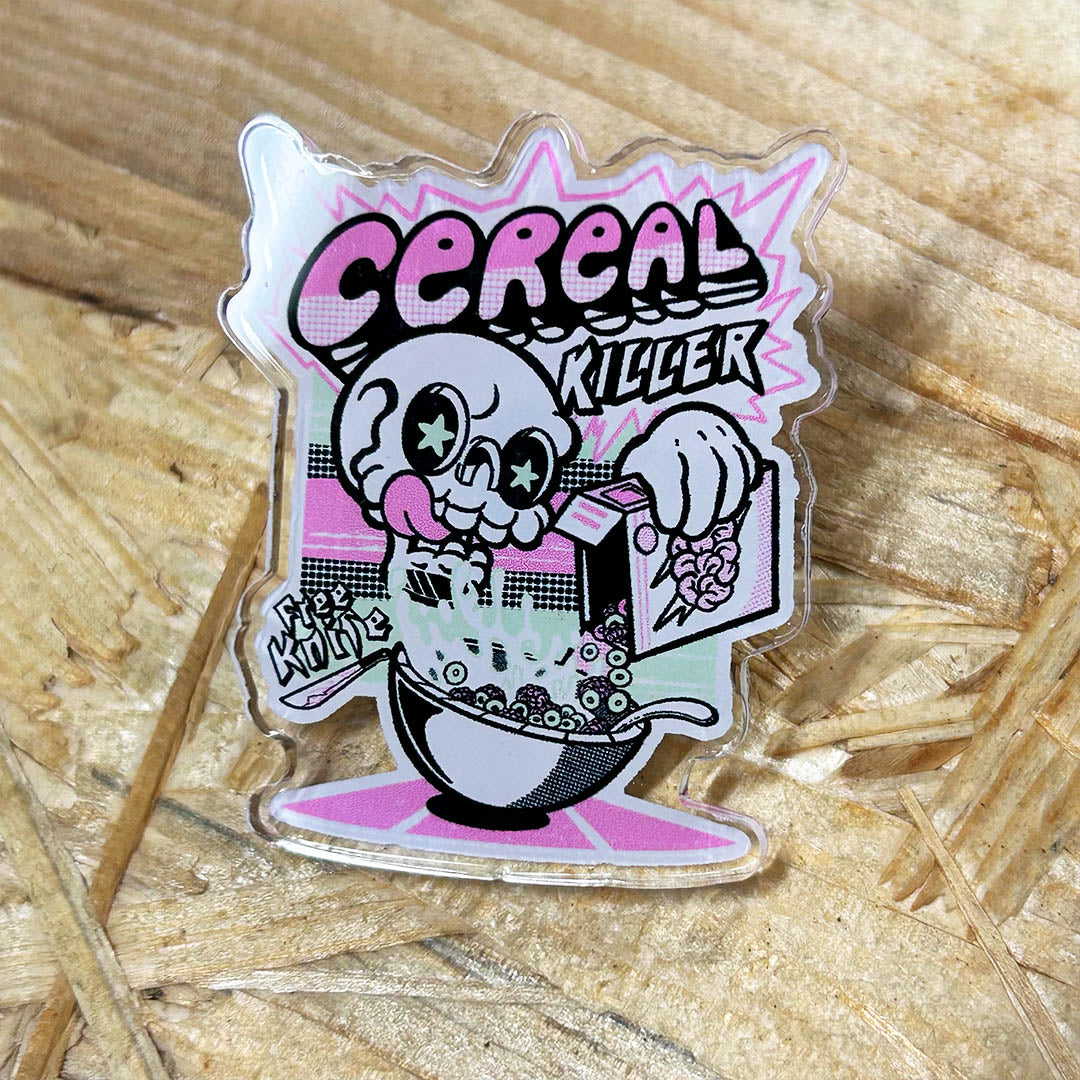 Cereal Killer Pin Badge