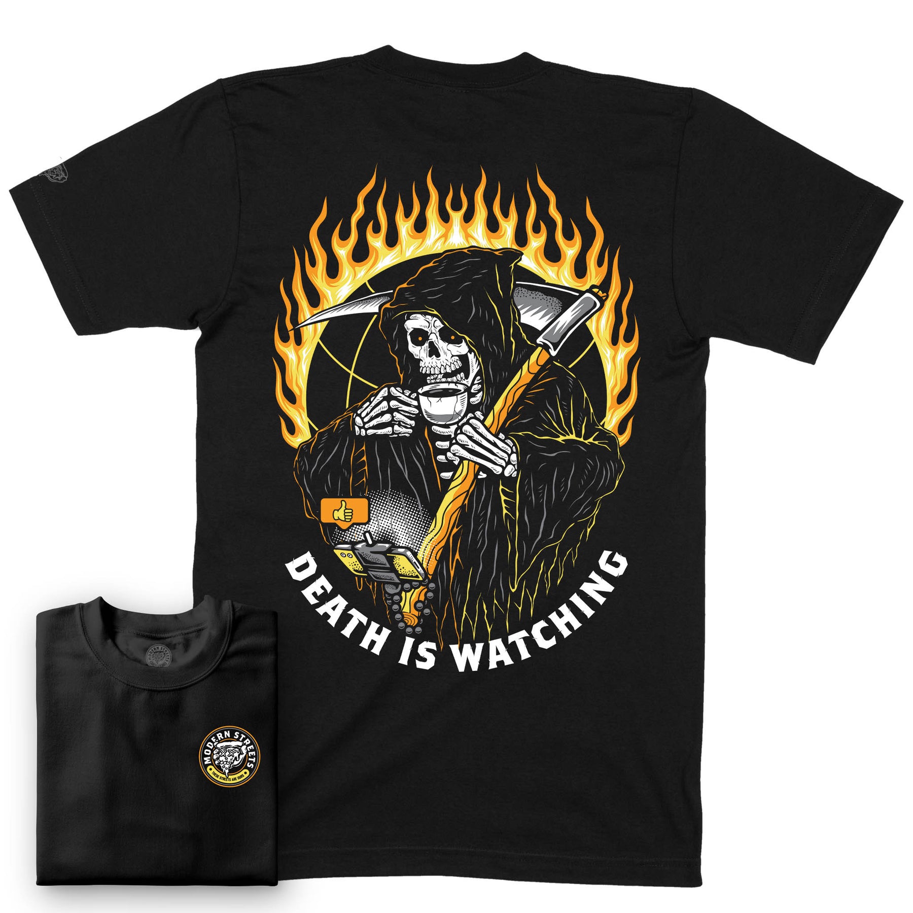 Death Is Watching Short-Sleeve T-Shirt